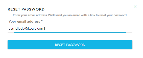 saphyte reset password
